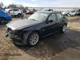 2011 BMW 3 Series 328i with VIN WBAPH5G50BNM72479, listed as a Copart auction lot 46398065 with 136,584 mi miles and Salvage title. Bid and sale history available at DreamBid. Image 1.