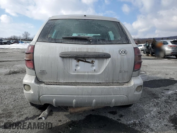 2005 Pontiac Vibe with VIN 5Y2SM63825Z445912, listed as a Copart auction lot 42600995 with 182,673 mi miles and Salvage title. Bid and sale history available at DreamBid. Image 6.