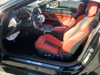 2024 BMW M4 Competition xDrive with VIN WBS43AZ00RCP43053, listed as a Copart auction lot 47644124 with 751 mi miles and Salvage Title. Bid and sale history available at carsss.com. Image 7.