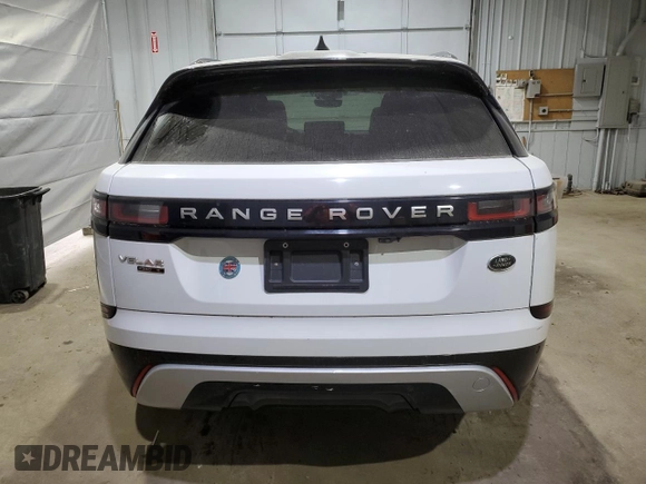 2019 Land Rover Range Rover Velar S with VIN SALYB2FV7KA219328, listed as a Copart auction lot 58994185 with 78,322 mi miles and Salvage title. Bid and sale history available at DreamBid. Image 6.