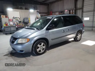 2006 Dodge Caravan SXT z VIN 1D4GP45R86B754465, wystawiony jako Copart lot #52575475 z przebiegiem 202 081 mil mil oraz Szkoda całkowita • Salvage title. Historia ofert i sprzedaży dostępna na DreamBid. Obrazek 1.