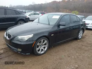 2008 BMW 5 Series 535i with VIN WBANW13568CN57245, listed as a IAAI auction lot 40886756 with 103,569 mi miles and . Bid and sale history available at carsss.com. Image 2.