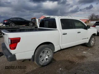 2018 Nissan Titan SV z VIN 1N6AA1EJ3JN524186, wystawiony jako Copart lot #81468294 z przebiegiem 72 350 mil mil oraz Szkoda całkowita • Salvage title. Historia ofert i sprzedaży dostępna na DreamBid. Obrazek 3.