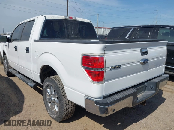 2014 Ford F-150 XL with VIN 1FTFW1ET3EFA89424, listed as a IAAI auction lot 42066869 with 163,110 mi miles. Bid and sale history available at carsss.com. Image 3.