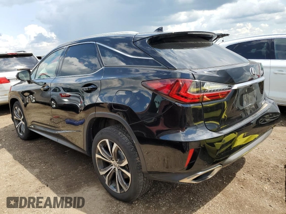 2017 Lexus RX 350 with VIN 2T2BZMCA3HC090428, listed as a Copart auction lot 61234685 with 83,933 mi miles and Salvage title. Bid and sale history available at DreamBid. Image 2.