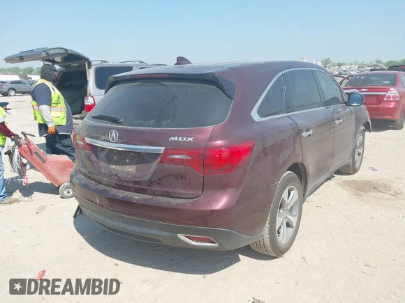 2015 Acura MDX with VIN 5FRYD3H24FB014250, listed as a IAAI auction lot 42054955 with 83,466 mi miles and . Bid and sale history available at DreamBid. Image 4.