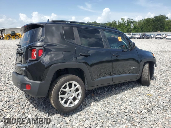 2020 Jeep Renegade Latitude with VIN ZACNJABB1LPL86981, listed as a Copart auction lot 60917195 with Not provided miles and Non repairable. Bid and sale history available at DreamBid. Image 3.