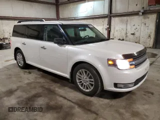 2016 Ford Flex SEL with VIN 2FMHK6C84GBA21732, listed as a Copart auction lot 48527925 with 171,378 mi miles and Salvage Title. Bid and sale history available at carsss.com. Image 4.