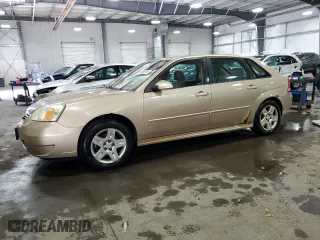 2007 Chevrolet Malibu Maxx LT with VIN 1G1ZT68N17F115000, listed as a Copart auction lot 46898765 with 191,181 mi miles and Salvage Title. Bid and sale history available at carsss.com. Image 1.