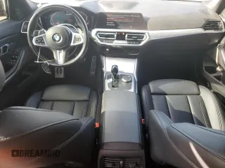2022 BMW 3 Series M340i with VIN 3MW5U7J00N8C29838, listed as a Copart auction lot 44741545 with 37,733 mi miles and Salvage Title. Bid and sale history available at carsss.com. Image 8.