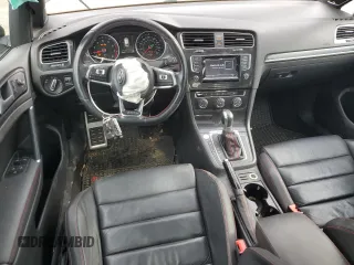 2015 Volkswagen GTI SE with VIN 3VW4T7AU1FM027908, listed as a Copart auction lot 81329894 with 61,315 mi miles and Salvage Title. Bid and sale history available at DreamBid. Image 8.