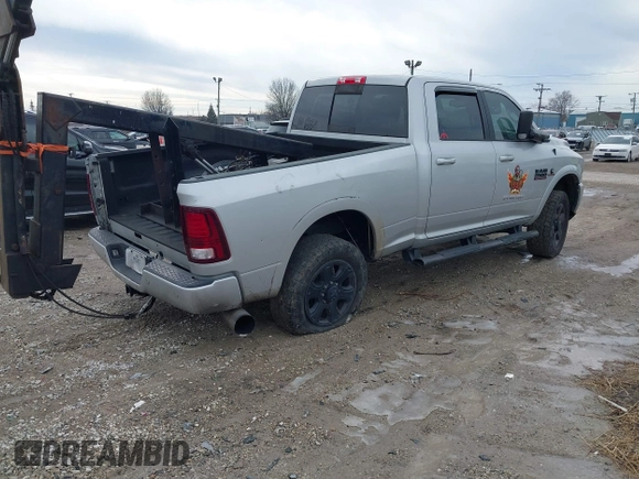 2017 Ram 2500 Laramie with VIN 3C6UR5FL8HG745387, listed as a IAAI auction lot 41153902 with 130,509 mi miles. Bid and sale history available at carsss.com. Image 4.