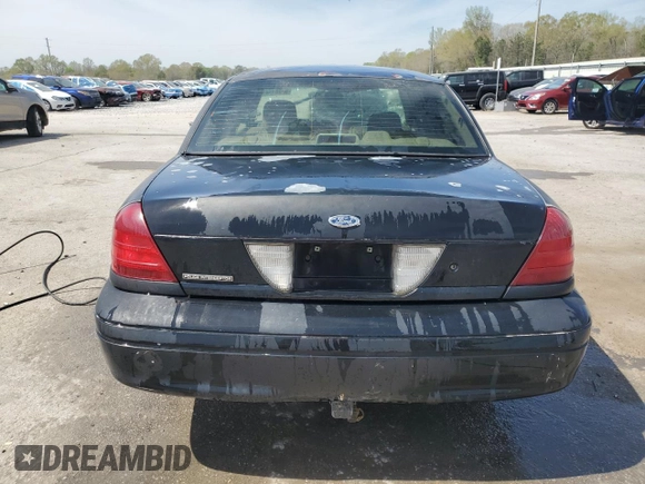 2006 Ford Police Interceptor with VIN 2FAHP71W36X149724, listed as a Copart auction lot 50381545 with Not provided miles and Salvage title. Bid and sale history available at DreamBid. Image 6.