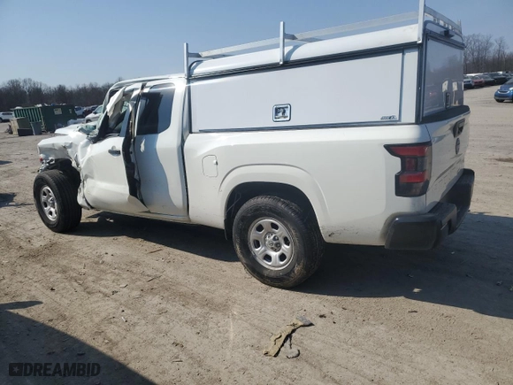 2024 Nissan Frontier S with VIN 1N6ED1CL8RN609694, listed as a Copart auction lot 48693895 with 0 mi miles and Salvage Title. Bid and sale history available at carsss.com. Image 2.