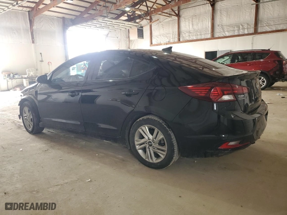 2019 Hyundai Elantra Preferred with VIN KMHD84LFXKU872632, listed as a Copart auction lot 48331505 with 111,018 mi miles and Non Repairable. Bid and sale history available at carsss.com. Image 2.