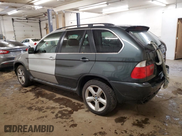 2006 BMW X5 4.4i with VIN 5UXFB53526LV22188, listed as a Copart auction lot 82812834 with 195,441 mi miles and Clean Title. Bid and sale history available at carsss.com. Image 2.