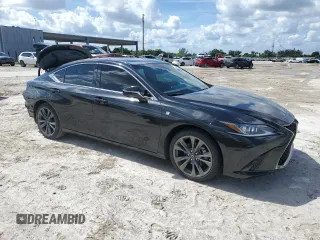 2021 Lexus ES with VIN 58AGZ1B18MU109373, listed as a Copart auction lot 73587424 with 64,768 mi miles and Salvage Title. Bid and sale history available at carsss.com. Image 4.
