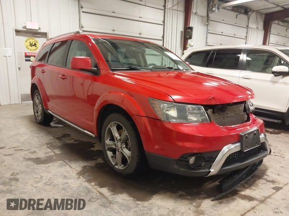 2017 Dodge Journey Crossroad Plus with VIN 3C4PDDGGXHT553461, listed as a IAAI auction lot 41401851 with 123,952 mi miles and . Bid and sale history available at DreamBid. Image 1.
