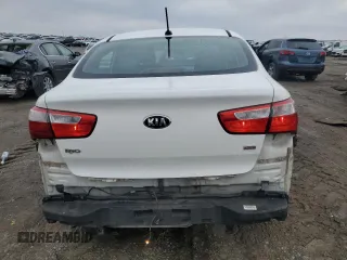 2016 Kia Rio LX with VIN KNADM4A35G6541748, listed as a Copart auction lot 46633465 with 103,324 mi miles and Non Repairable. Bid and sale history available at carsss.com. Image 6.