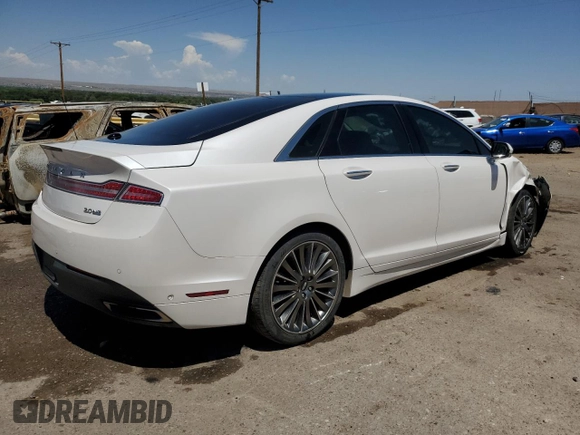 2014 Lincoln MKZ with VIN 3LN6L2J94ER813676, listed as a Copart auction lot 61646284 with 111,388 mi miles and Salvage Title. Bid and sale history available at carsss.com. Image 3.