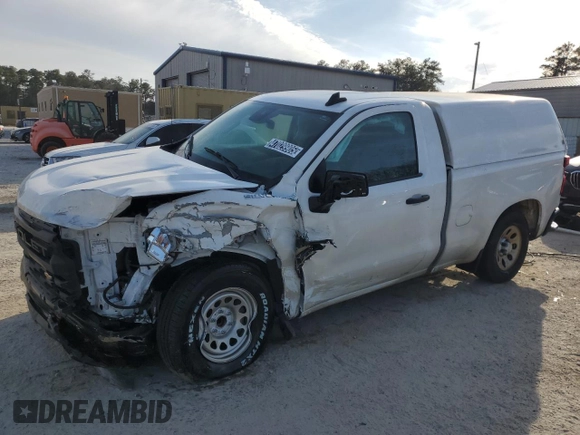 2023 Chevrolet Silverado 1500 Work Truck with VIN 3GCNAAEK1PG338225, listed as a Copart auction lot 47029905 with 92,482 mi miles and Clean Title. Bid and sale history available at carsss.com. Image 1.