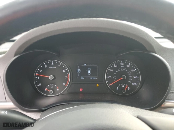 2017 Kia Optima EX with VIN 5XXGU4L38HG153056, listed as a Copart auction lot 46900665 with 82,990 mi miles and Salvage Title. Bid and sale history available at carsss.com. Image 9.
