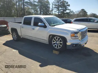 2015 GMC Sierra 1500 Denali with VIN 3GTU2WEJ8FG237226, listed as a Copart auction lot 48175385 with 149,405 mi miles and Salvage Title. Bid and sale history available at DreamBid. Image 4.