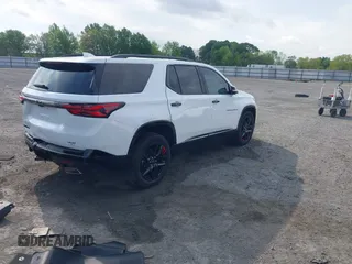 2023 Chevrolet Traverse Premier with VIN 1GNERKKW1PJ301414, listed as a IAAI auction lot 42022275 with 20,151 mi miles and . Bid and sale history available at DreamBid. Image 4.