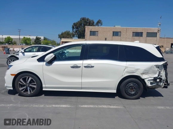 2018 Honda Odyssey Elite with VIN 5FNRL6H92JB005420, listed as a IAAI auction lot 42193696 with 78,623 mi miles and . Bid and sale history available at DreamBid. Image 15.
