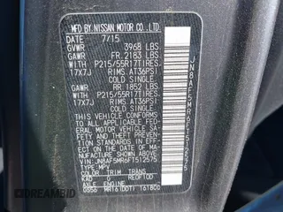 2015 Nissan Juke SV with VIN JN8AF5MR6FT512575, listed as a IAAI auction lot 42000260 with 160,588 mi miles. Bid and sale history available at carsss.com. Image 9.