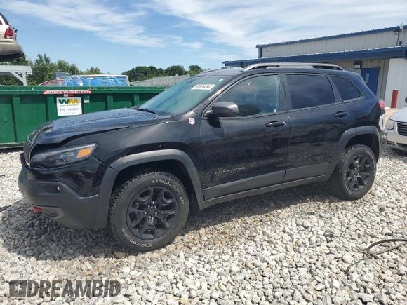 2020 Jeep Cherokee Trailhawk Elite with VIN 1C4PJMBN2LD546324, listed as a Copart auction lot 60826494 with 79,625 mi miles and Salvage title. Bid and sale history available at DreamBid. Image 1.