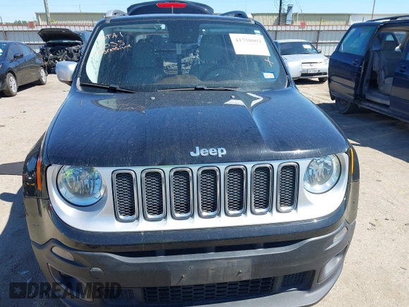 2017 Jeep Renegade Limited с VIN ZACCJADB1HPE51374, выставлен на аукционе IAAI как лот 41758004 с пробегом 134 274 миль миль и . История ставок и продаж доступна на DreamBid. Изображение 13.