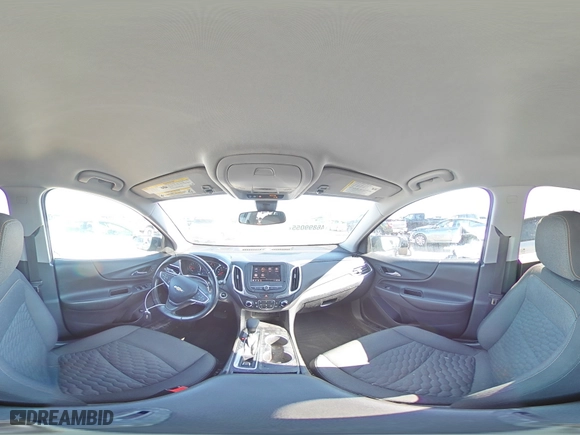 2020 Chevrolet Equinox LT with VIN 3GNAXKEV2LS565323, listed as a Copart auction lot 46899055 with 109,209 mi miles and Salvage Title. Bid and sale history available at carsss.com. Image 12.