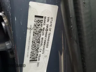 2021 Mazda CX-30 Premium Plus with VIN 3MVDMBEYXMM230372, listed as a Copart auction lot 78103214 with Not Provided miles and Salvage Title. Bid and sale history available at DreamBid. Image 13.