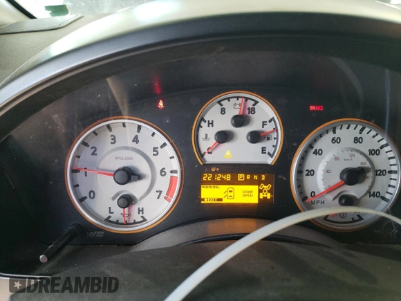 2010 Nissan Titan LE with VIN 1N6BA0EC4AN315443, listed as a Copart auction lot 85303574 with 221,248 mi miles and Salvage Title. Bid and sale history available at carsss.com. Image 9.