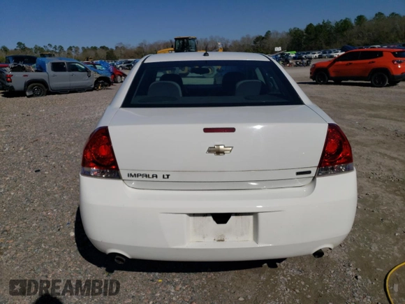 2014 Chevrolet Impala LT with VIN 2G1WB5E36E1172297, listed as a Copart auction lot 48698185 with 167,264 mi miles and Salvage Title. Bid and sale history available at DreamBid. Image 6.