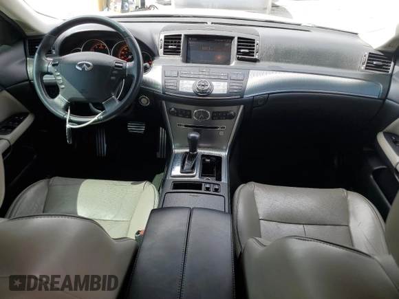 2007 Infiniti M Sport with VIN JNKAY01E57M311111, listed as a Copart auction lot 55325645 with 219,220 mi miles and Salvage title. Bid and sale history available at DreamBid. Image 8.