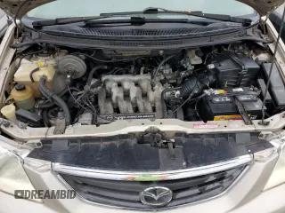 2000 Mazda MPV DX with VIN JM3LW28G0Y0109070, listed as a Copart auction lot 74203814 with Not Provided miles and Salvage Title. Bid and sale history available at carsss.com. Image 12.