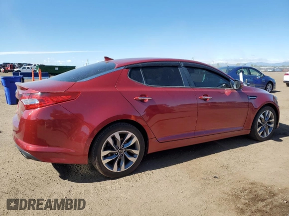 2013 Kia Optima SX with VIN 5XXGR4A65DG241412, listed as a Copart auction lot 57343585 with 178,366 mi miles and Clean title. Bid and sale history available at DreamBid. Image 3.