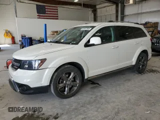 2014 Dodge Journey Crossroad with VIN 3C4PDCGG5ET280807, listed as a Copart auction lot 52687365 with 232,929 mi miles and Salvage title. Bid and sale history available at DreamBid. Image 1.