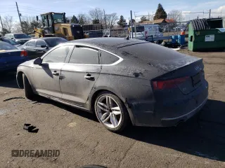 2019 Audi A5 Sportback Premium with VIN WAUANCF58KA051394, listed as a Copart auction lot 39569774 with Not Provided miles. Bid and sale history available at carsss.com. Image 2.
