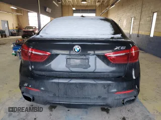 2016 BMW X6 xDrive35i with VIN 5UXKU2C51G0N80724, listed as a Copart auction lot 38999033 with 89,747 mi miles. Bid and sale history available at carsss.com. Image 6.