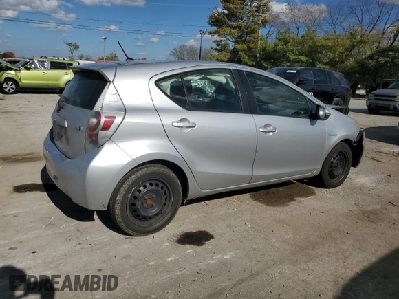 2012 Toyota Prius One z VIN JTDKDTB3XC1006733, wystawiony jako Copart lot #78012364 z przebiegiem 278 821 mil mil oraz Szkoda całkowita • Salvage title. Historia ofert i sprzedaży dostępna na DreamBid. Obrazek 3.