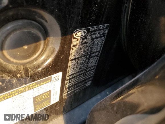 2022 Land Rover Range Rover Velar R-Dynamic S z VIN SALYT2EX1NA343048, wystawiony jako Copart lot #50833305 z przebiegiem 45 166 mil mil oraz Szkoda całkowita • Salvage title. Historia ofert i sprzedaży dostępna na DreamBid. Obrazek 14.