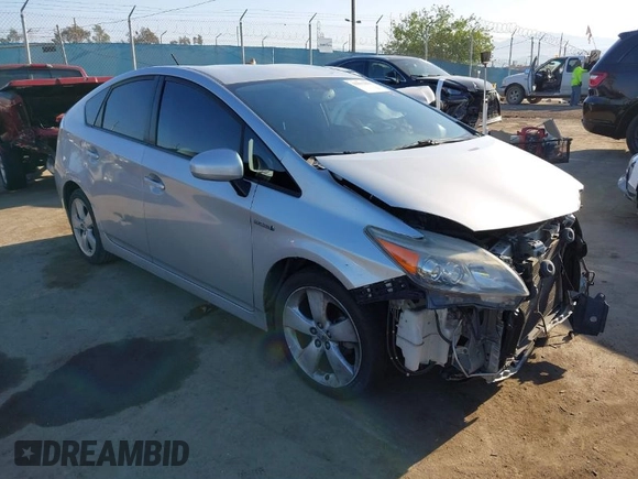 2013 Toyota Prius One with VIN JTDKN3DU4D5661290, listed as a IAAI auction lot 41993893 with 197,121 mi miles and . Bid and sale history available at DreamBid. Image 1.
