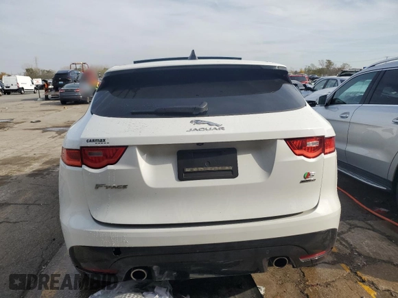 2020 Jaguar F-Pace S with VIN SADCM2FV0LA660221, listed as a Copart auction lot 78675784 with 23,661 mi miles and Salvage Title. Bid and sale history available at DreamBid. Image 6.