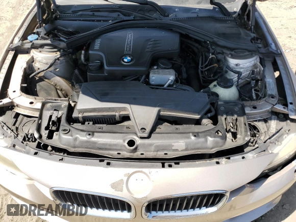 2013 BMW 3 Series 328i with VIN WBA3A5G51DNP22186, listed as a Copart auction lot 62760595 with 133,531 mi miles and Salvage title. Bid and sale history available at DreamBid. Image 11.