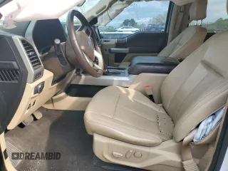 2018 Ford F-150 XL with VIN 1FTEW1EG1JFE56331, listed as a Copart auction lot 50184205 with 152,420 mi miles and Salvage Title. Bid and sale history available at carsss.com. Image 7.