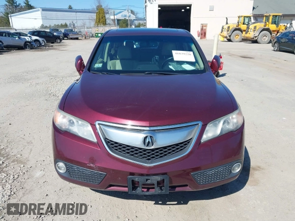 2014 Acura RDX Tech Pkg with VIN 5J8TB4H58EL012953, listed as a IAAI auction lot 41839228 with 165,669 mi miles. Bid and sale history available at carsss.com. Image 11.