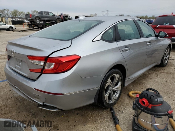 2018 Honda Accord EX with VIN 1HGCV1F49JA072875, listed as a Copart auction lot 51618915 with 137,424 mi miles and Salvage Title. Bid and sale history available at DreamBid. Image 3.